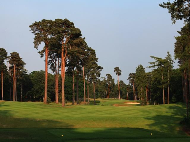 The par five seventh on the Marquess Course at Woburn